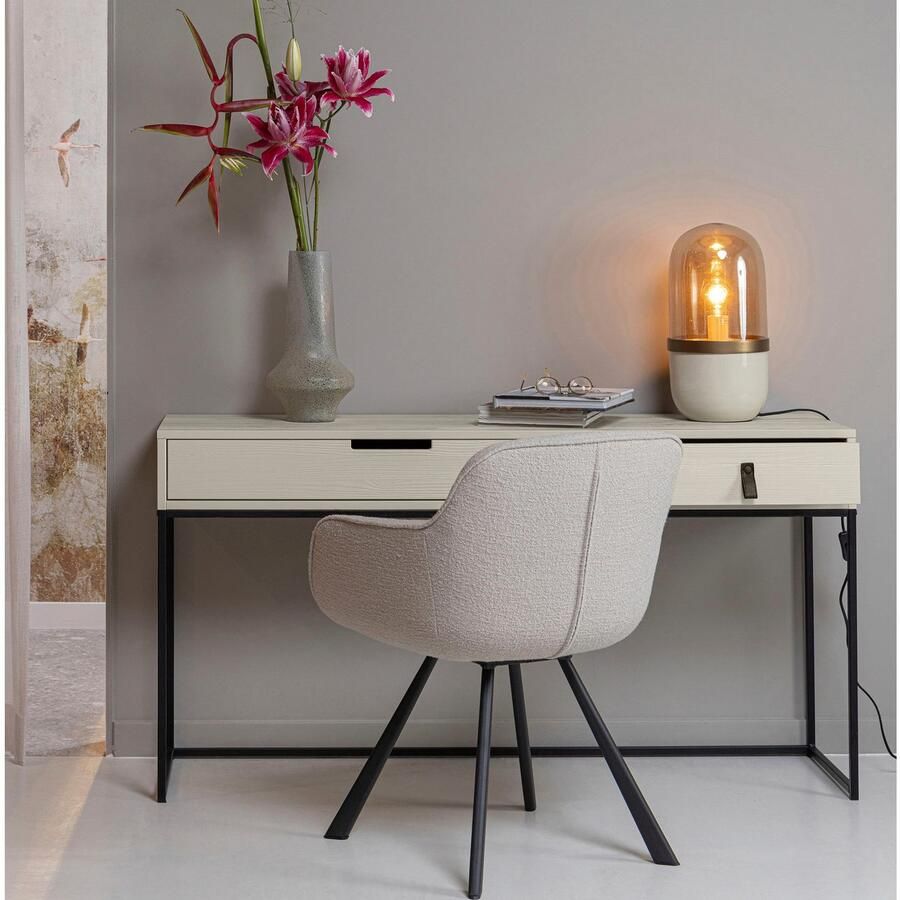 WOOOD Silas Bureau Sidetable Met Twee Handige Lades Grenenhout Dust 74x140x40 cm