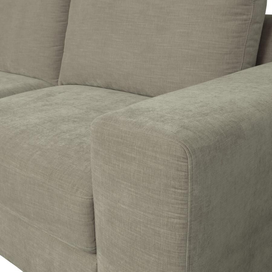 Vtwonen Family 1-Zits Bank Element Arm Rechts Grijs 85x115x98