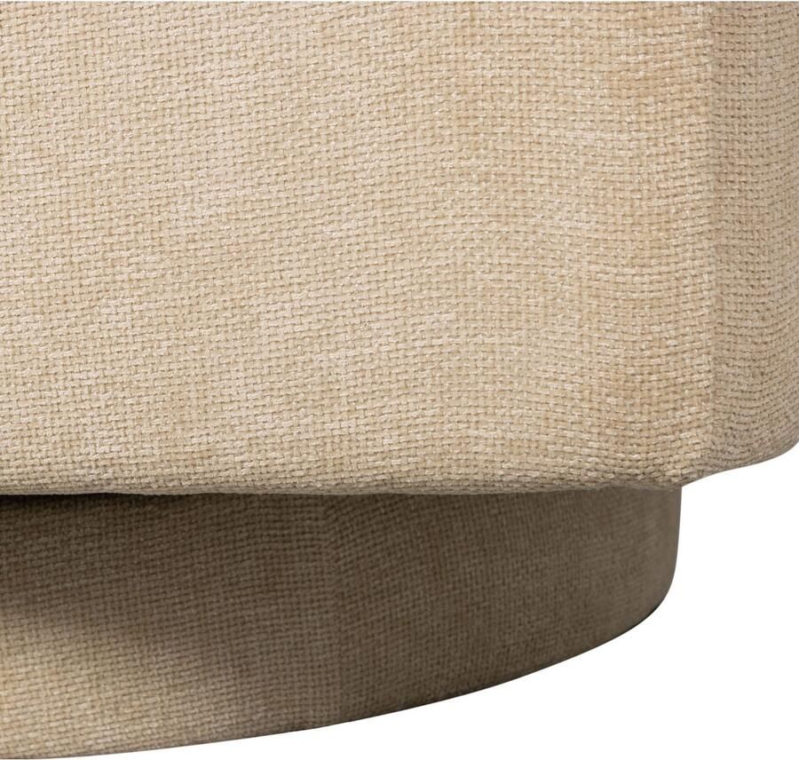 WOOOD Draaibare fauteuil OSCAR met zachte chenille bekleding breedte 78 cm - Foto 2