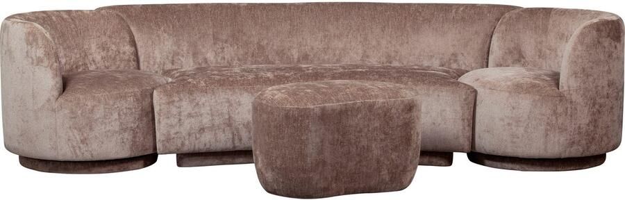 WOOOD 2-zitsbank Popular vrijstaand met grof chenille gevoerd breedte 215 cm - Foto 5