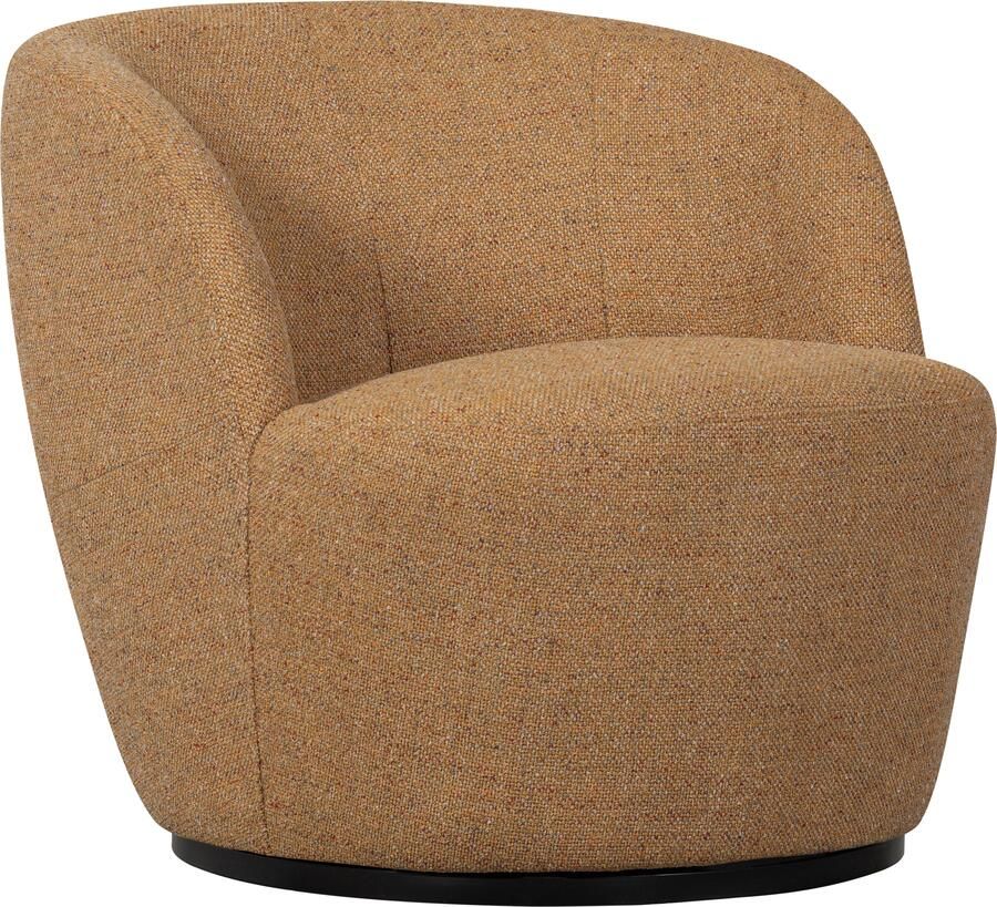 WOOOD Draaibare fauteuil Serra in elke richting draaibaar ronde vorm h 68 cm x b 70 cm - Foto 9
