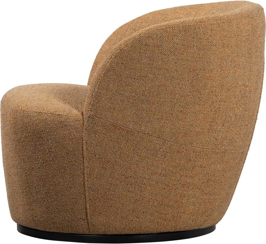 WOOOD Draaibare fauteuil Serra in elke richting draaibaar ronde vorm h 68 cm x b 70 cm - Foto 4