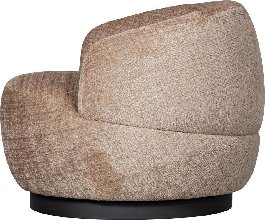 WOOOD Draaibare fauteuil Woolly ronde vorm in elke richting draaibaar! breedte 84 cm - Foto 5