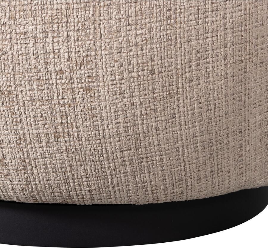 WOOOD Draaibare fauteuil Woolly ronde vorm in elke richting draaibaar! breedte 84 cm - Foto 3