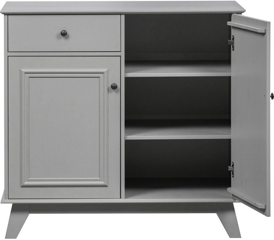 Trendhopper Lily opbergkast 1 lade + 2 deuren grenen clay [fsc] - Foto 6