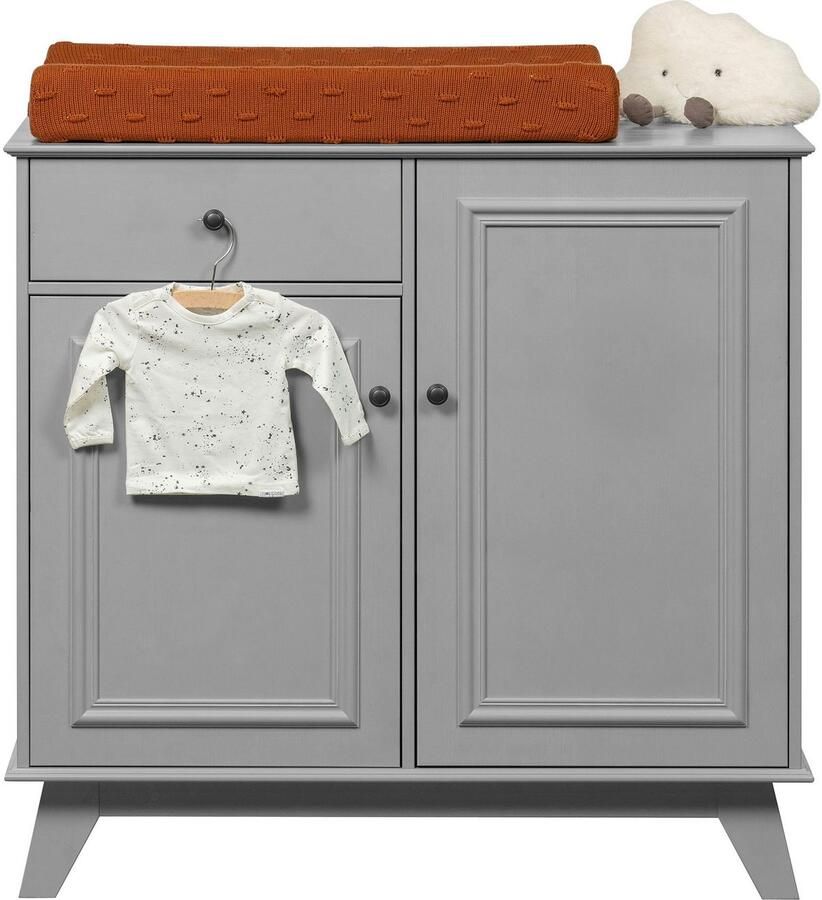 Trendhopper Lily opbergkast 1 lade + 2 deuren grenen clay [fsc] - Foto 4