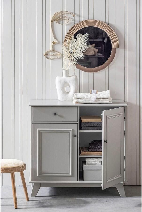 Trendhopper Lily opbergkast 1 lade + 2 deuren grenen clay [fsc] - Foto 6