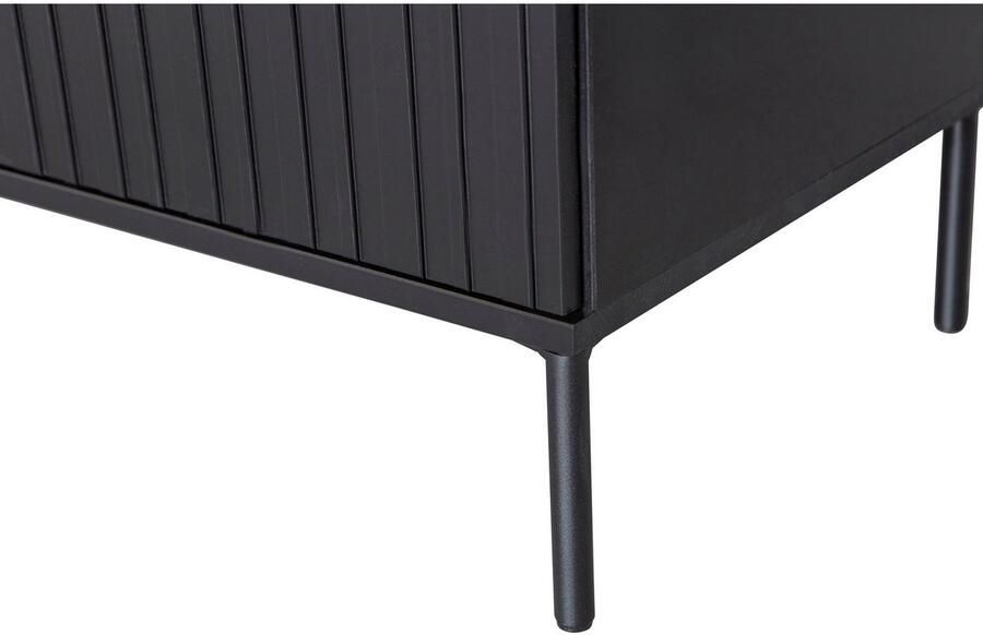 WOOOD Dressoir New Gravure TV-commode breedte 100 cm of 150 cm Commode hoogte 56 cm met grafische reliëfdeuren veel opbergruimte - Foto 7