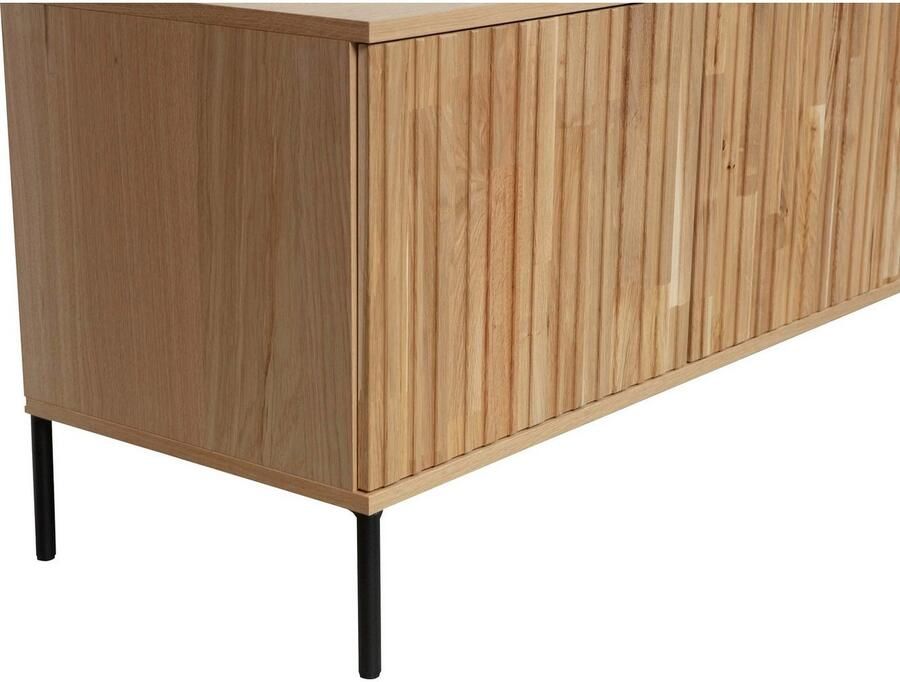 WOOOD Dressoir New Gravure TV-commode breedte 100 cm of 150 cm Commode hoogte 56 cm met grafische reliëfdeuren veel opbergruimte - Foto 2