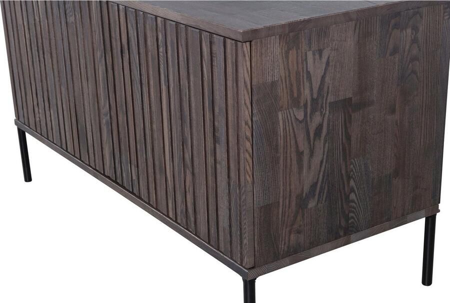 WOOOD Dressoir New Gravure TV-commode breedte 100 cm of 150 cm Commode hoogte 56 cm met grafische reliëfdeuren veel opbergruimte - Foto 7