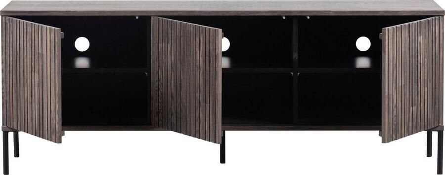 WOOOD Dressoir New Gravure TV-commode breedte 100 cm of 150 cm Commode hoogte 56 cm met grafische reliëfdeuren veel opbergruimte - Foto 7
