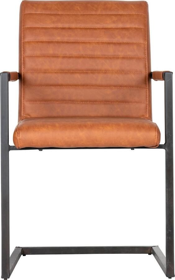 Woonexpress Woood Armstoel WOOOD Bas Bruin Synthetisch Bruin 87x54x62cm (hxbxd) - Foto 5