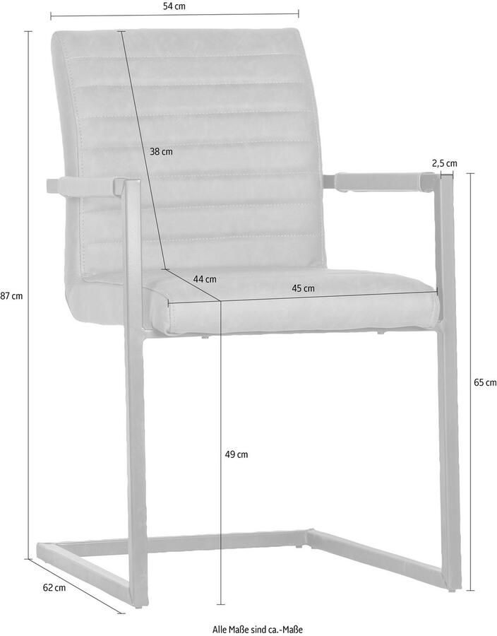 Woonexpress Woood Armstoel WOOOD Bas Bruin Synthetisch Bruin 87x54x62cm (hxbxd) - Foto 2