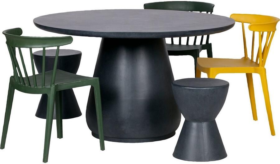 WOOOD Eetkamerstoel Bliss geschikt voor binnen- en buitengebruik h 75 cm x b 52 cm (2 stuks) - Foto 6