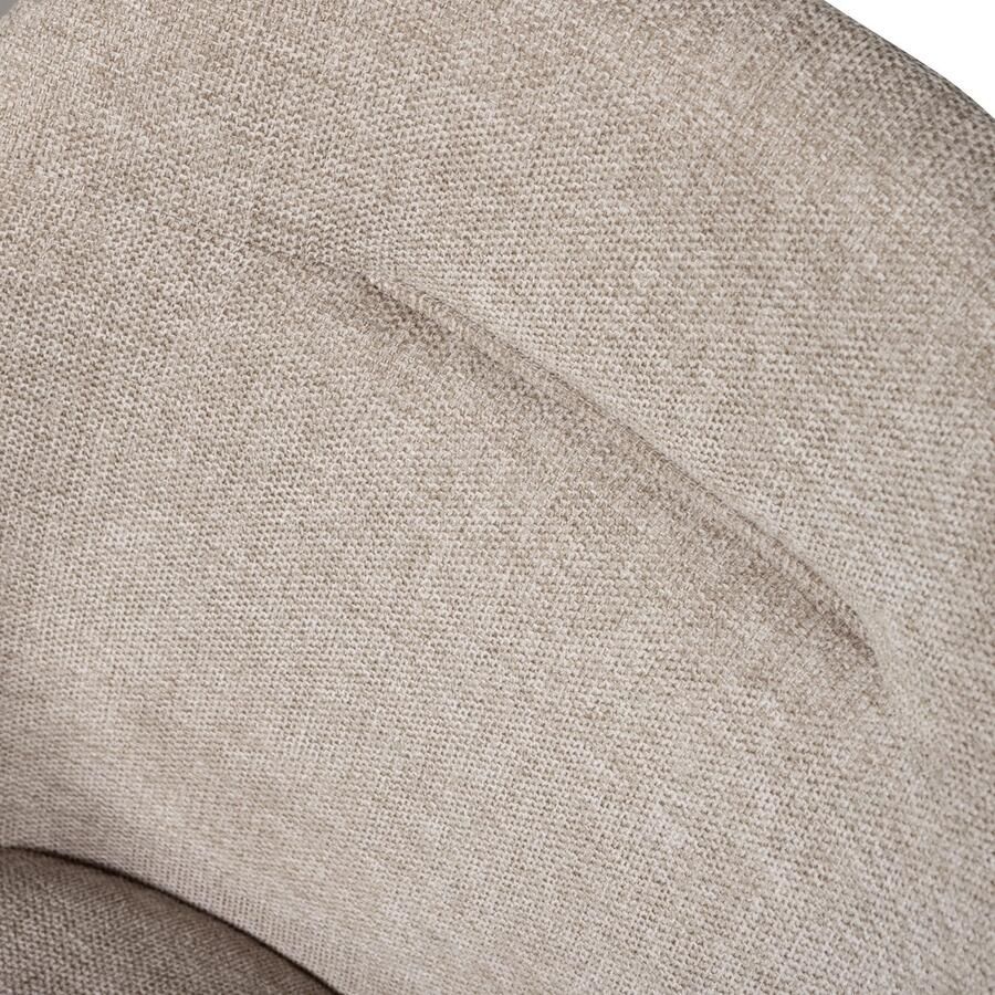 WOOOD Eetkamerstoel Grant Gestoffeerde stoel met draaifunctie breedte 57 cm (set 2 stuks) - Foto 3