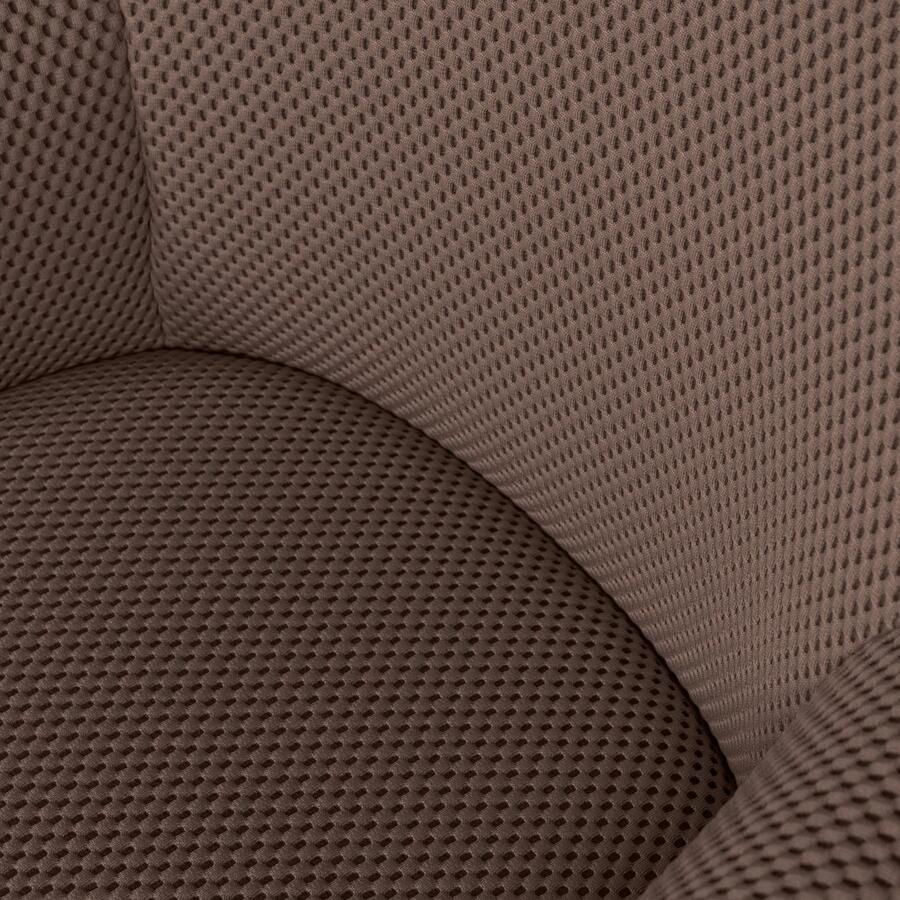 WOOOD Eetkamerstoel Juno Frame van metaal gepolsterd met zacht mesh-stof H 79 cm - Foto 2