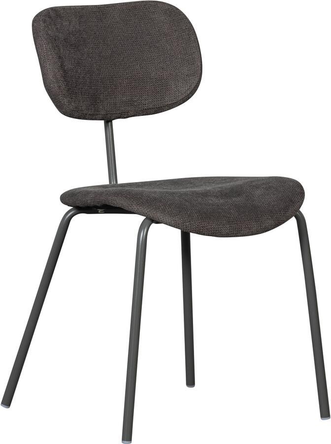 WOOOD Eetkamerstoel Link slank ontwerp gepolsterd hoogte 93 cm x breedte 79 cm (set 2 stuks) - Foto 9