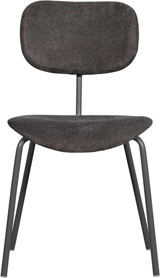 WOOOD Eetkamerstoel Link slank ontwerp gepolsterd hoogte 93 cm x breedte 79 cm (set 2 stuks) - Foto 7