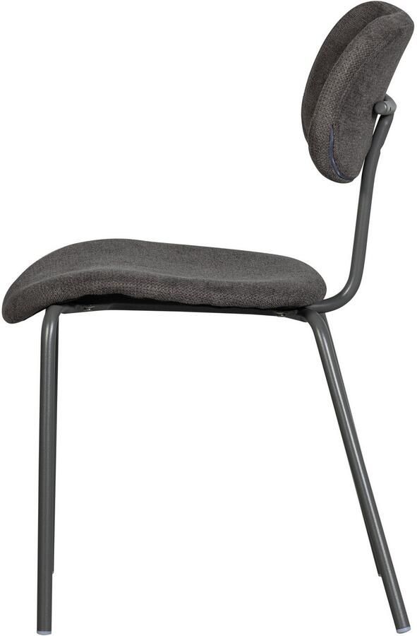 WOOOD Eetkamerstoel Link slank ontwerp gepolsterd hoogte 93 cm x breedte 79 cm (set 2 stuks) - Foto 6