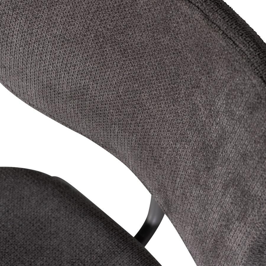 WOOOD Eetkamerstoel Link slank ontwerp gepolsterd hoogte 93 cm x breedte 79 cm (set 2 stuks)