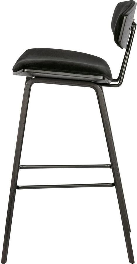 WOOOD Barkruk Senn Zitvlak van velours H 94 cm x B 41 cm (2 stuks) - Foto 12