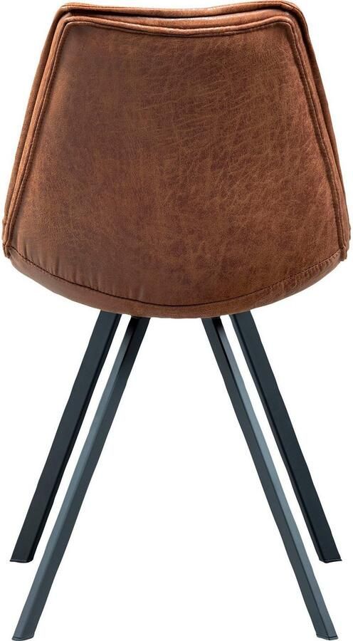 WOOOD Eetkamerstoel SVENS Waanvormig breedte 50 cm (2 stuks) - Foto 8