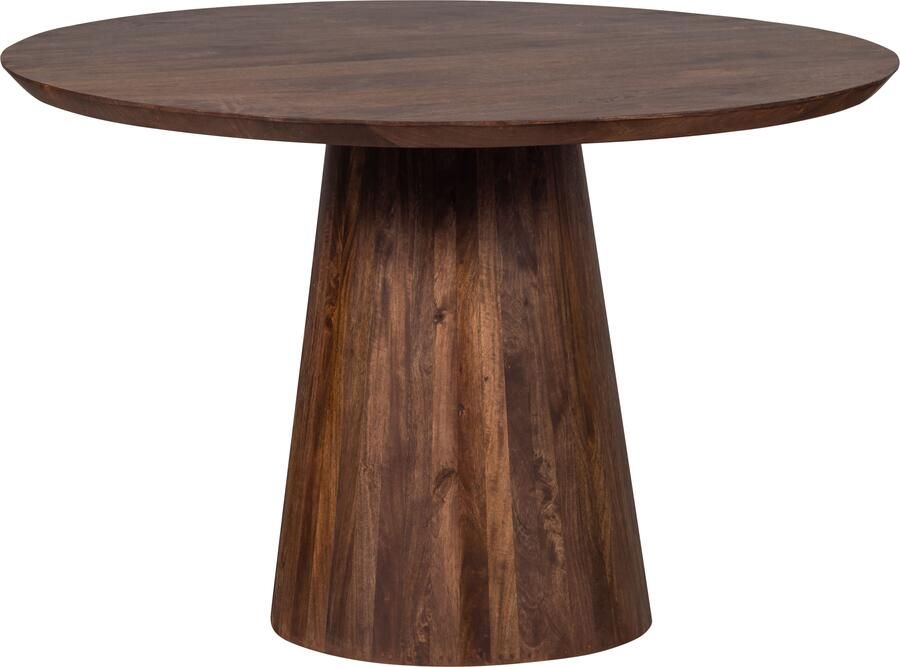 WOOOD Eettafel Limit van mango-hout ronde vorm h 76 cm x ø 130 cm - Foto 2