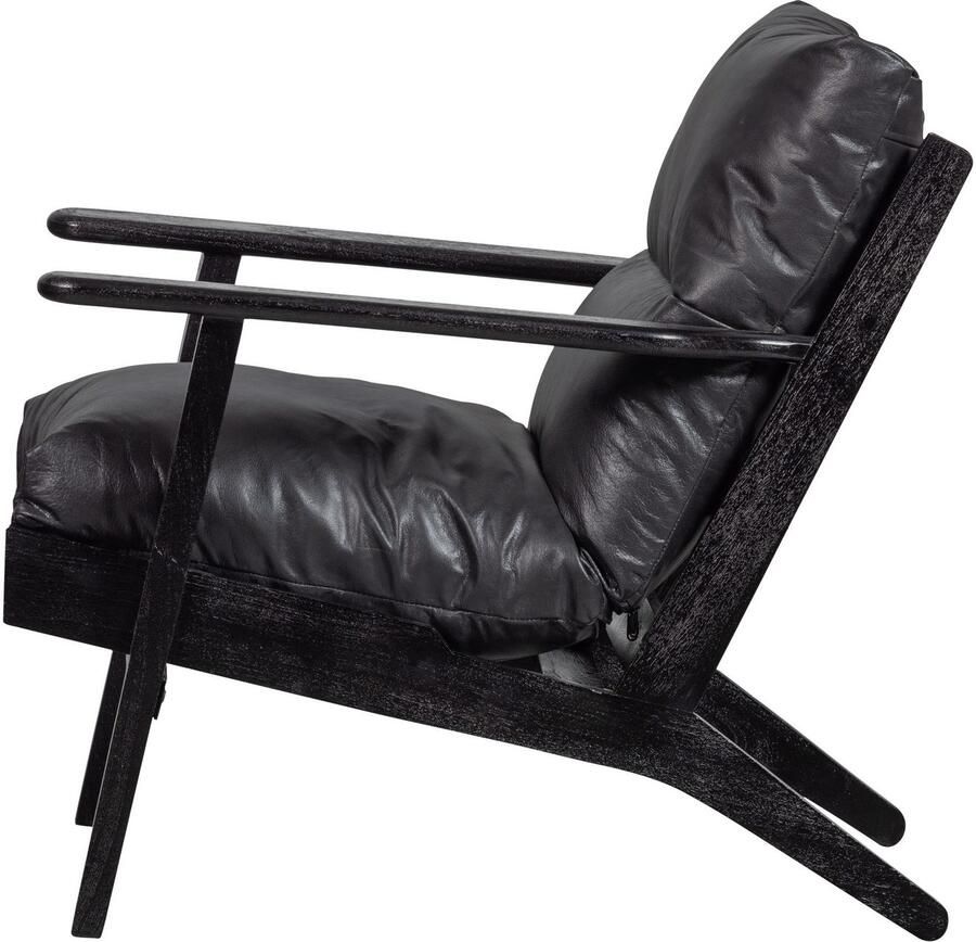 WOOOD Fauteuil Houston Frame van acaciahout maximale belasting 150 kg H 86 cm - Foto 4