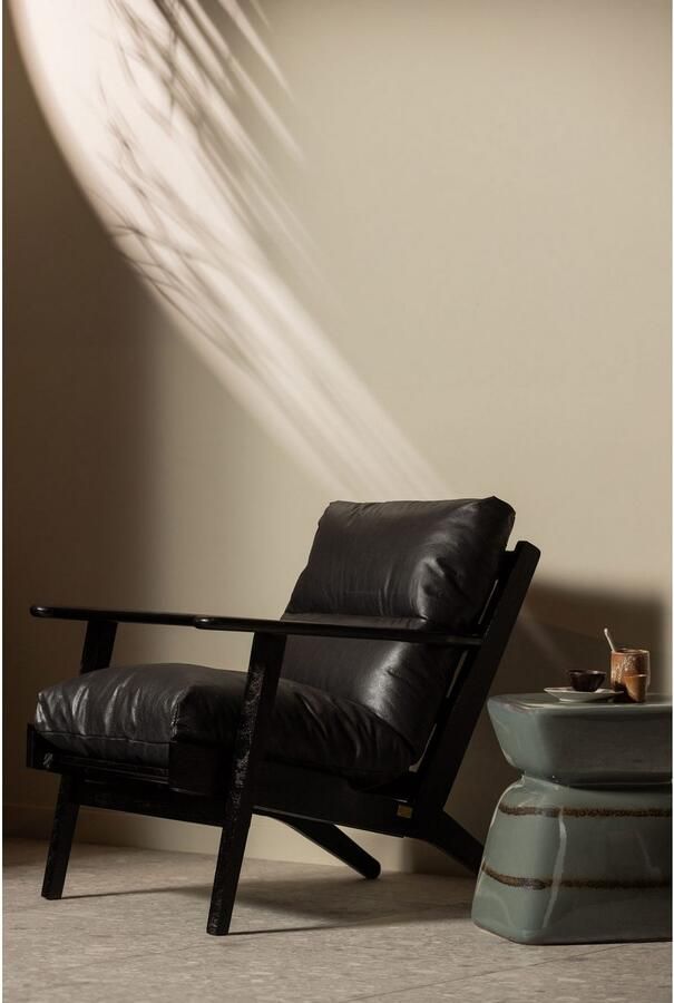 WOOOD Fauteuil Houston Frame van acaciahout maximale belasting 150 kg H 86 cm - Foto 6