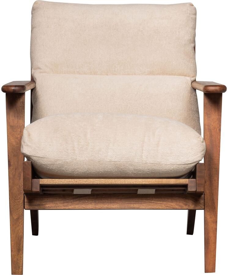 WOOOD Fauteuil Houston Frame van acaciahout maximale belasting 150 kg H 86 cm - Foto 7