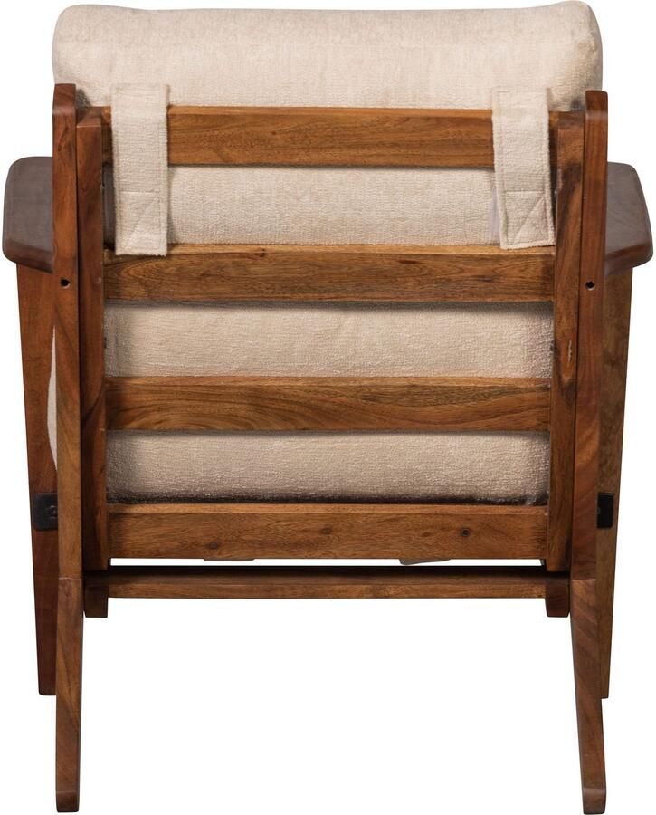 WOOOD Fauteuil Houston Frame van acaciahout maximale belasting 150 kg H 86 cm - Foto 8