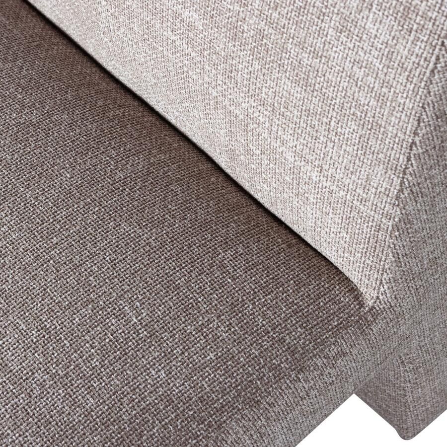 WOOOD Fauteuil Lavid geweven stof 4-poots frame h 73 cm x b 74 cm - Foto 3