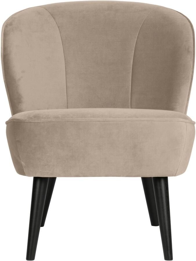 WOOOD Fauteuil Sara zacht gepolsterd 4-poots frame h 71 cm x b 59 cm - Foto 4