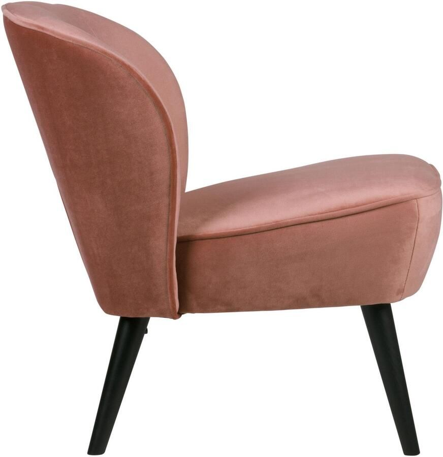 WOOOD Fauteuil Sara zacht gepolsterd 4-poots frame h 71 cm x b 59 cm - Foto 2