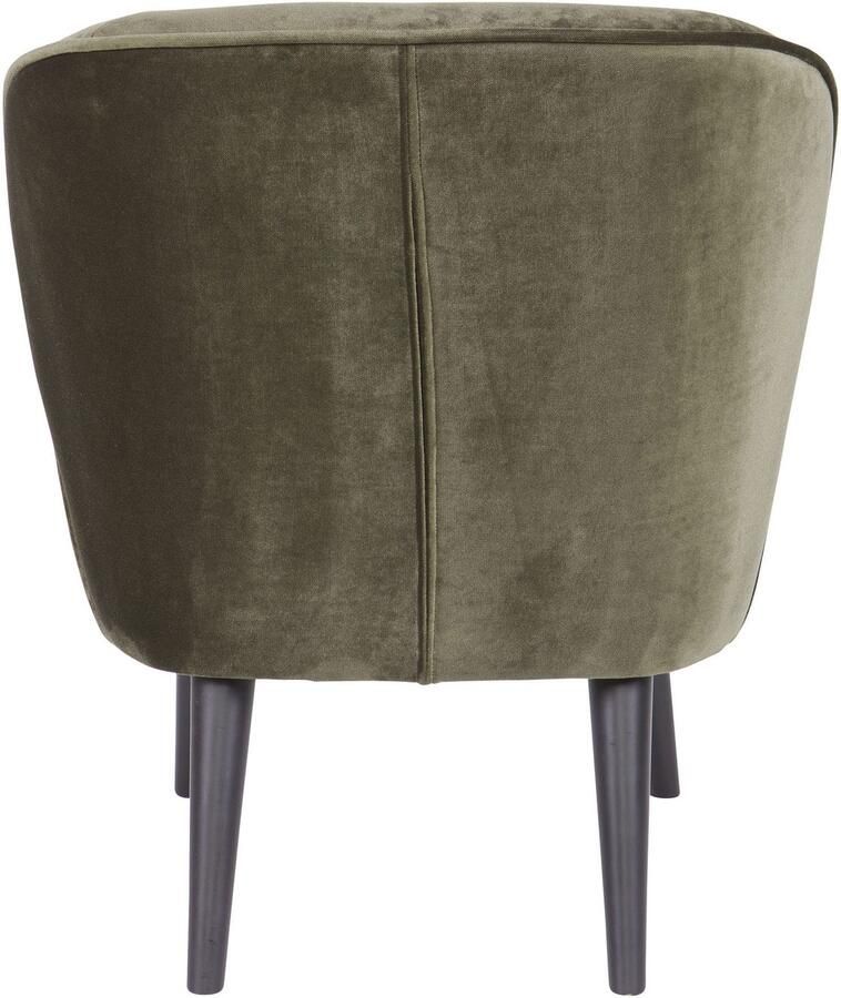 WOOOD Fauteuil Sara zacht gepolsterd 4-poots frame h 71 cm x b 59 cm - Foto 5