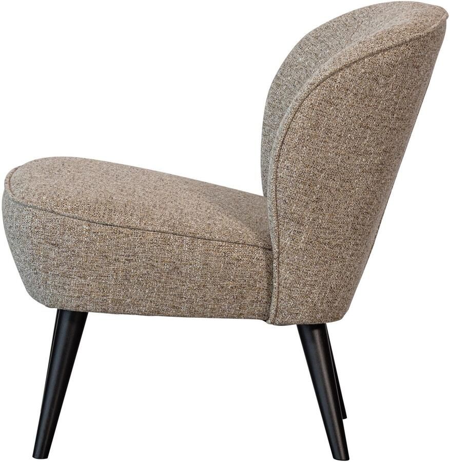 WOOOD Fauteuil Sara zacht gepolsterd 4-poots onderstel h 71 cm x b 59 cm - Foto 3