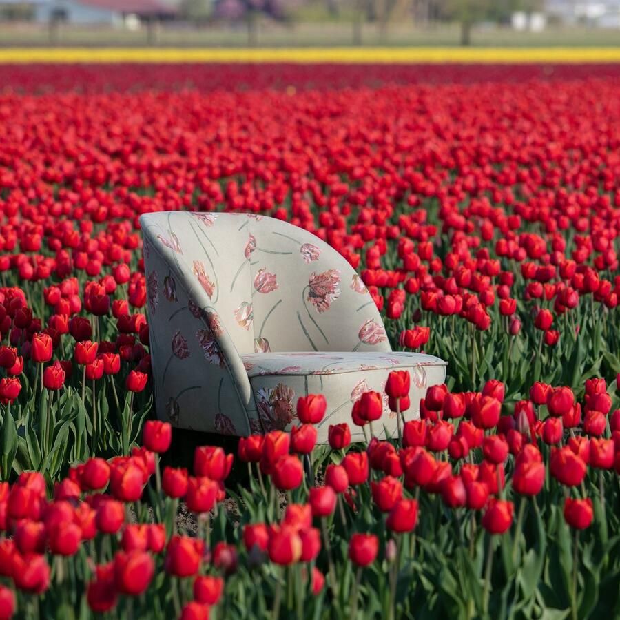 WOOOD Fauteuil Stockholm in stijlvol ontwerp breedte 57 cm - Foto 3