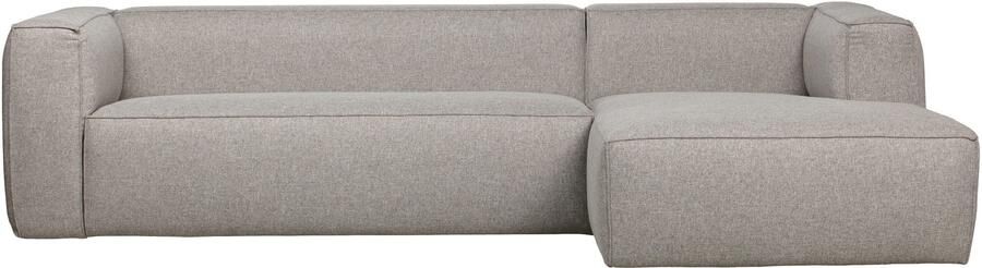 WOOOD Exclusive Bean Hoekbank Incl. Kussens Rechts Lichtgrijs 73x305x96 - Foto 8
