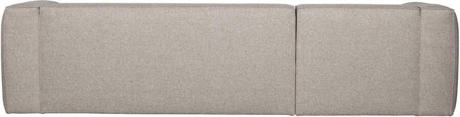 WOOOD Exclusive Bean Hoekbank Incl. Kussens Links Lichtgrijs -73x305x96 - Foto 6