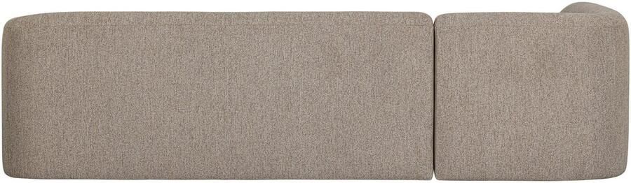 WOOOD Hoekbank Sloping gepolsterd met geweven chenille vrijstaand breedte 274 cm - Foto 5