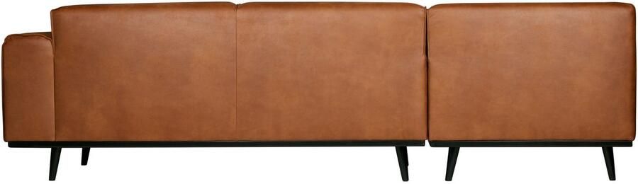 BePureHome Statement Hoekbank Links Ecoleer Cognac 77x274x210 - Foto 3