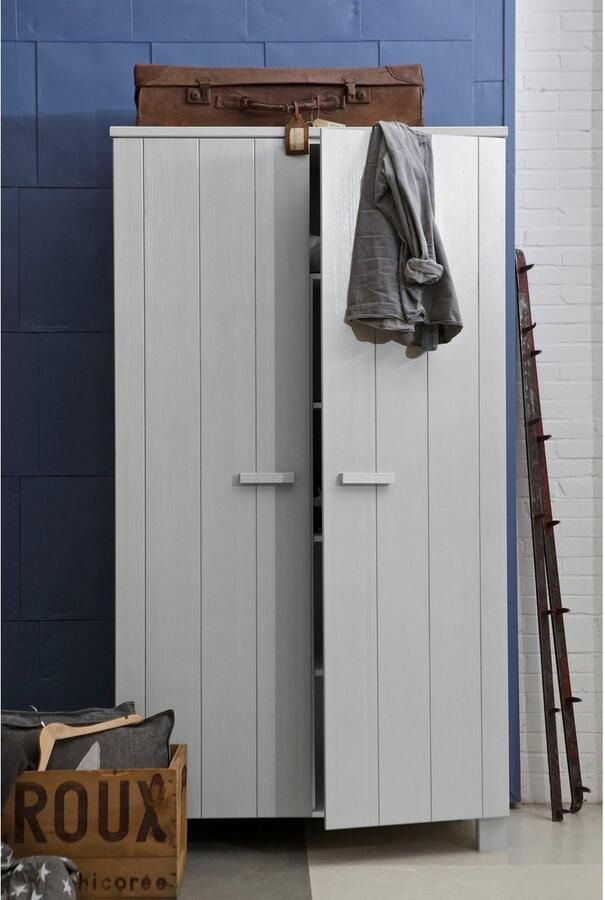 WOOOD Kledingkast Dennis met kledingstang veel opbergruimte b 111 cm x h 202 cm - Foto 4