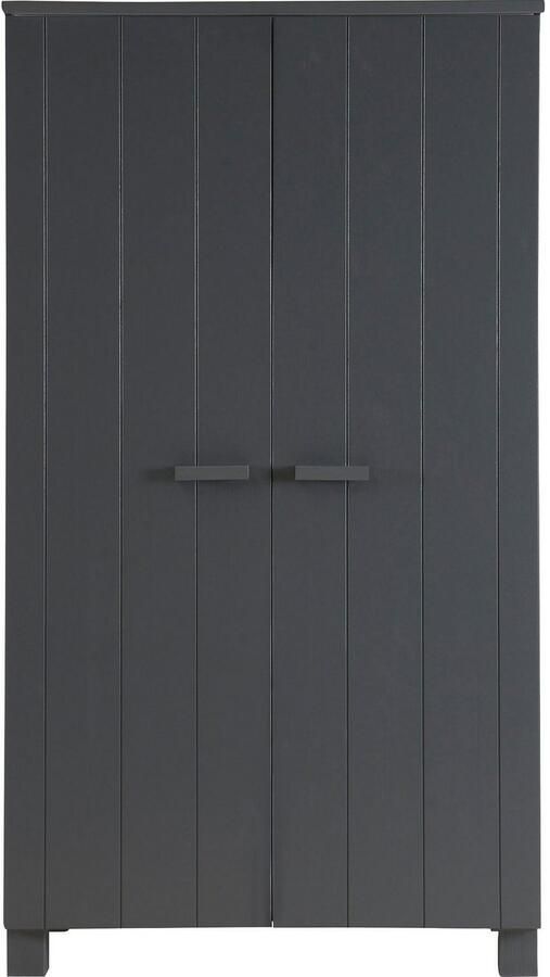 WOOOD Kledingkast Dennis met kledingstang veel opbergruimte b 111 cm x h 202 cm - Foto 8