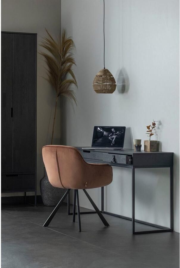 WOOOD Exclusive Silas Hoge Kast Essen Blacknight 210x60x36 - Foto 3