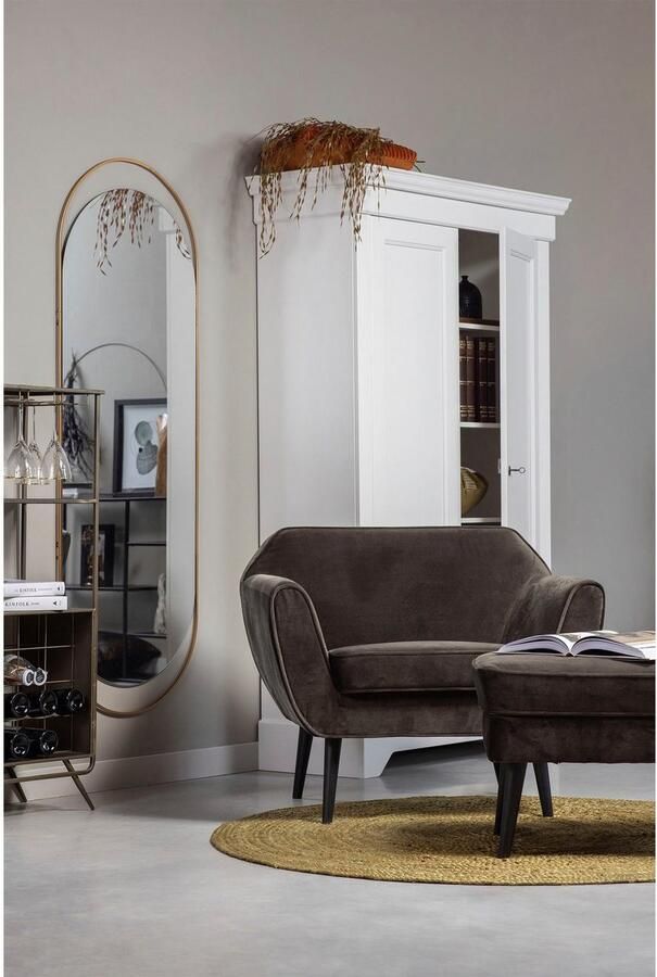 WOOOD Kledingkast Isabel met 4 vakken h 191 cm x b 118 cm - Foto 3