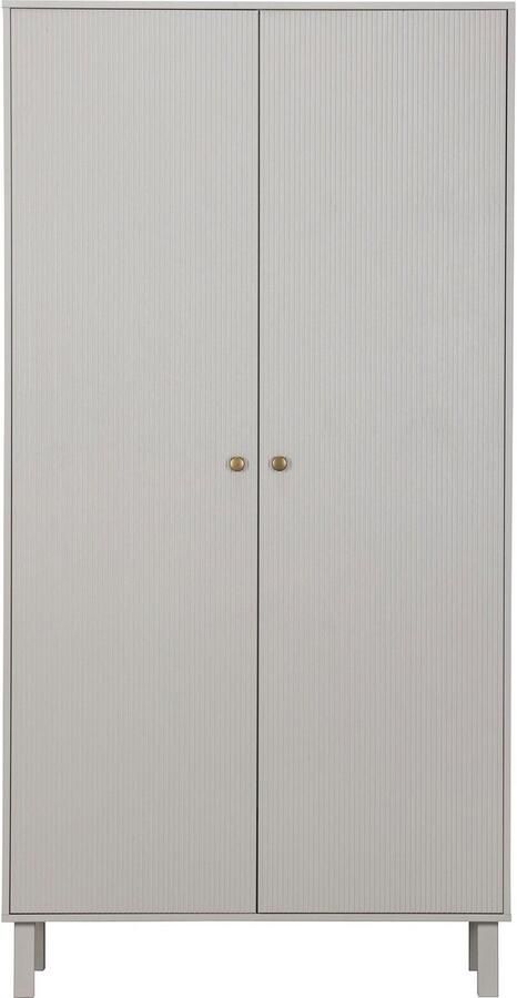 WOOOD Kledingkast Madu met kledingstang van grenenhout h 195 cm x b 100 cm - Foto 10