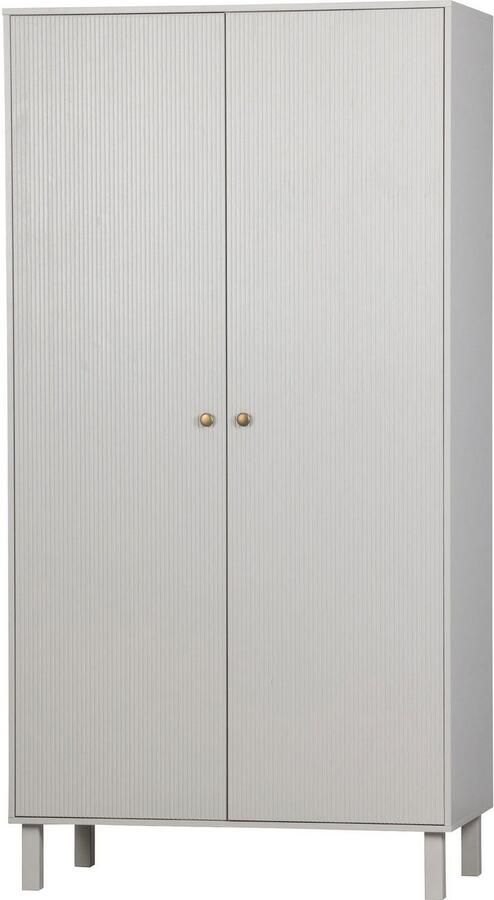 WOOOD Kledingkast Madu met kledingstang van grenenhout h 195 cm x b 100 cm - Foto 9