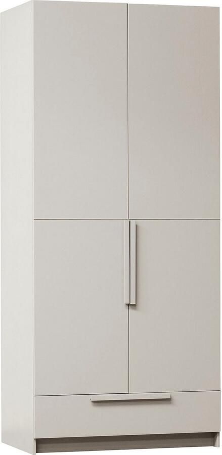 WOOOD Kledingkast Pure met kledingstang grenenhout hoogte 215 cm - Foto 7