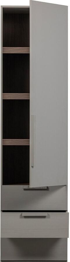 WOOOD Kledingkast Rens van notenhoutdecor veel opbergruimte hoogte 210 cm - Foto 9