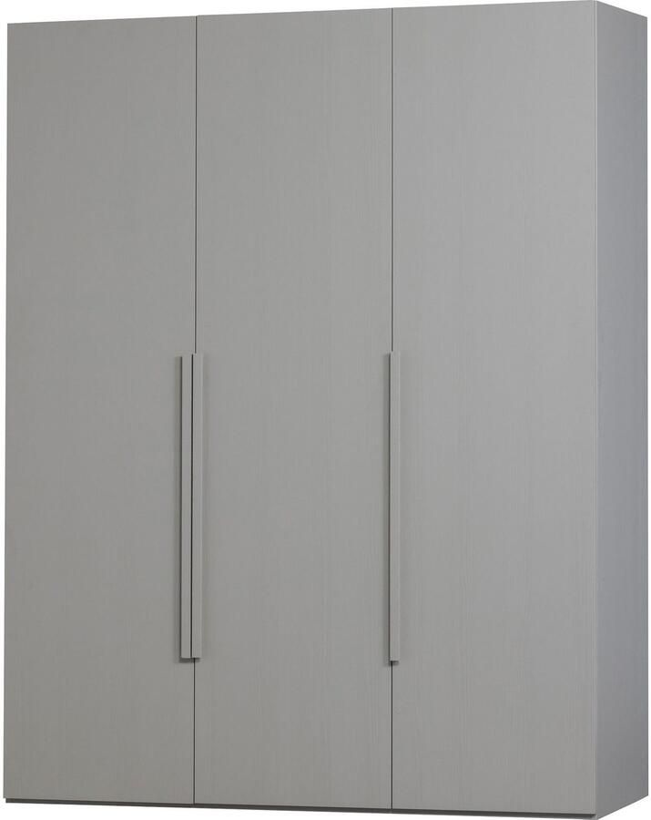 WOOOD Kledingkast Rens van notenhoutdecor veel opbergruimte hoogte 210 cm - Foto 4